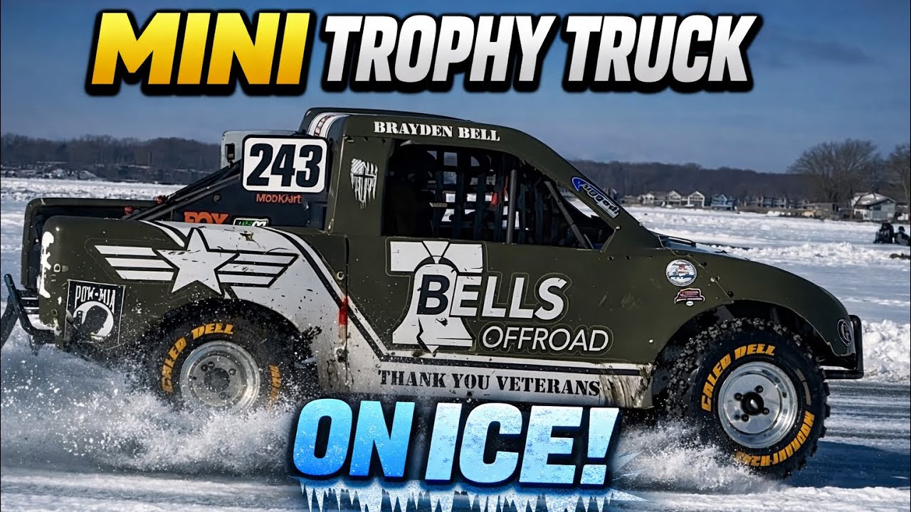 Mini Trophy Truck on Ice