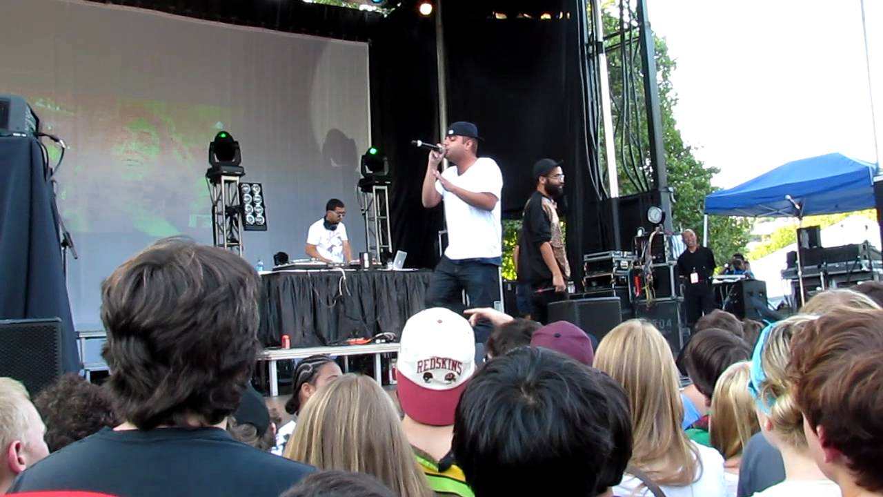Das Racist Freestyle live at Bumbershoot 2011