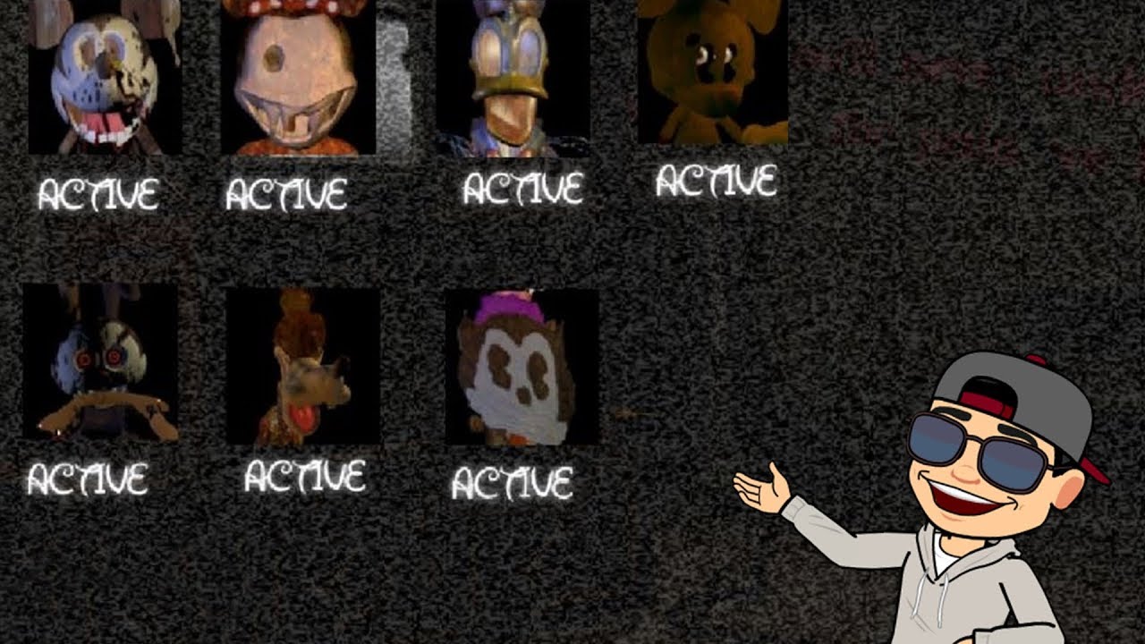 7/20 MODE! (ALL ACTIVE) | S.K.E.T.C.H.E.S. | CUSTOM NIGHT | TODOS ACTIVOS | FNAF FAN GAME |