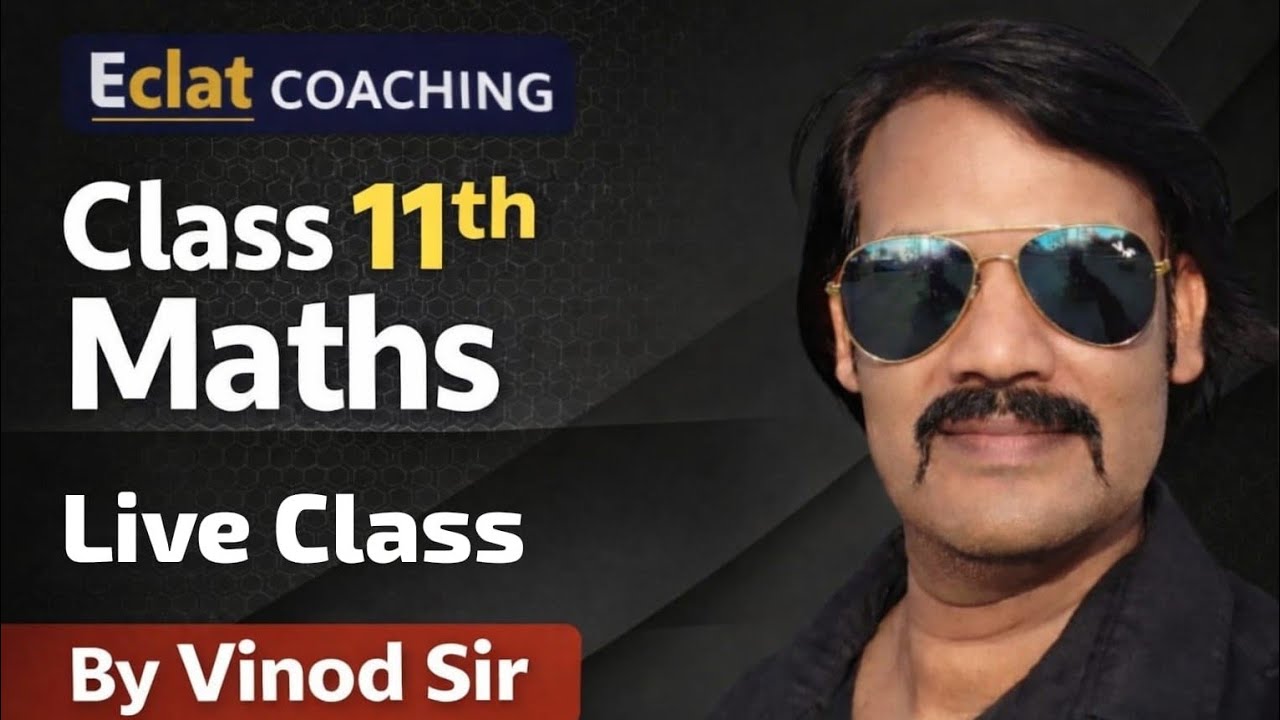 Eclat Coaching is live by Vinod sir ji