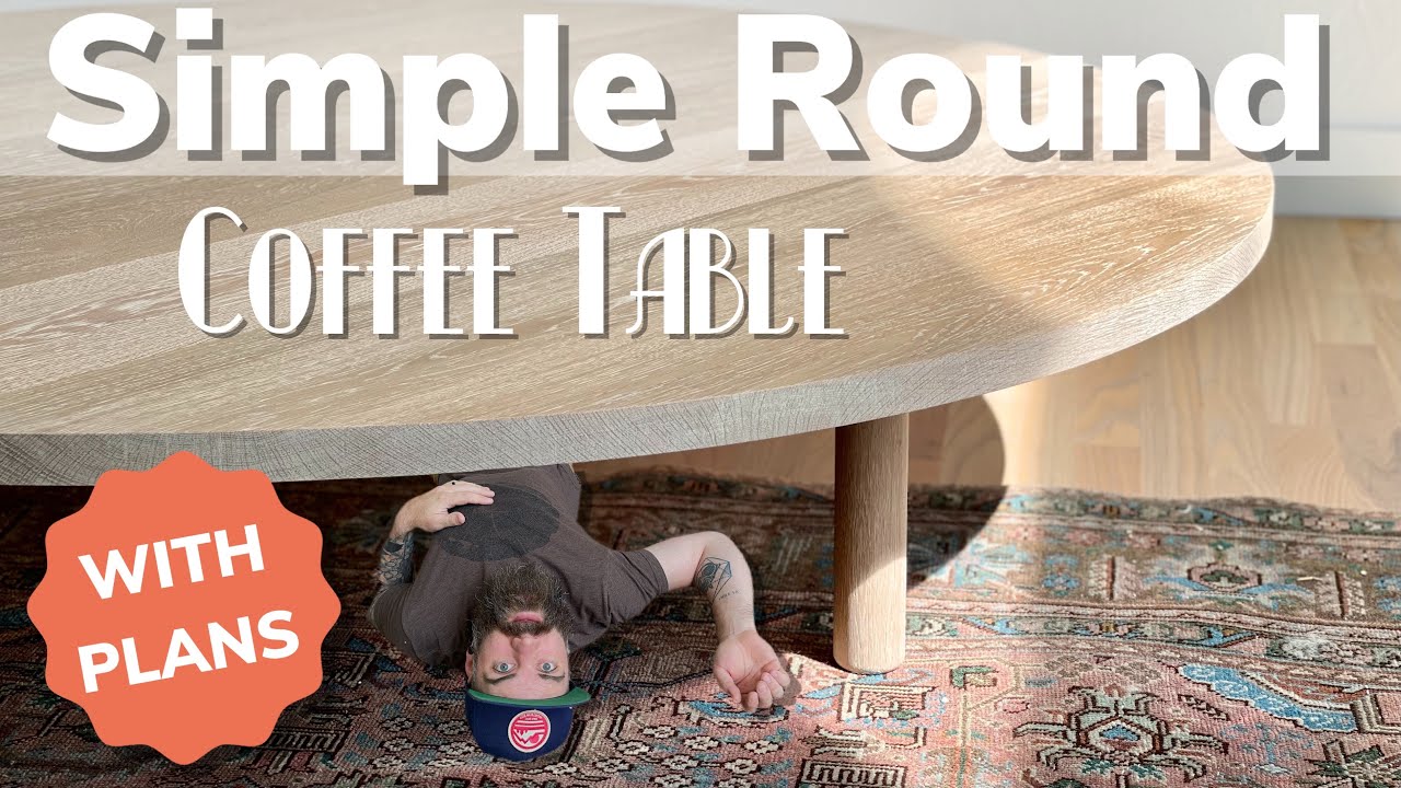 Simple Wooden Coffee Table Build || You Can Make This Coffee Table