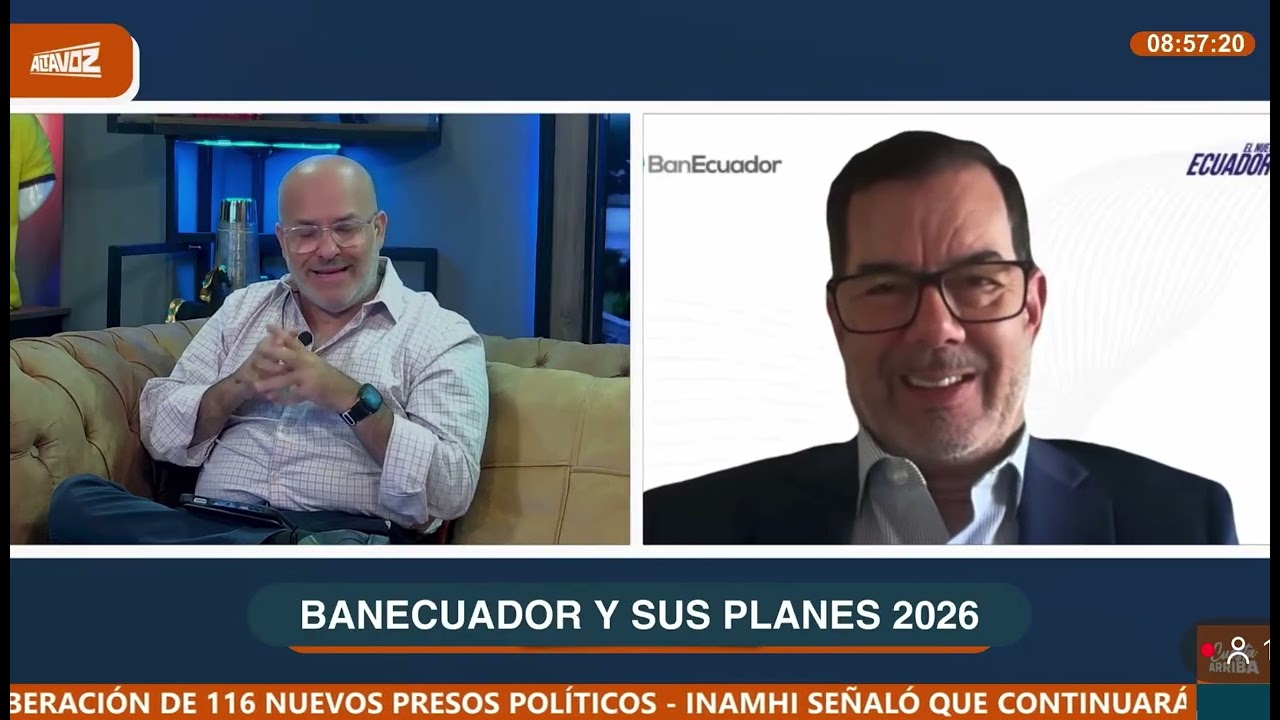 Entrevista para Altavoz - Eduardo Peña, Presidente del Directorio de BanEcuador