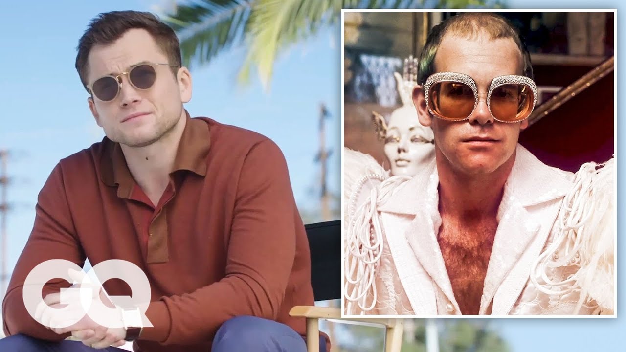 Taron Egerton, Richard Madden and Jamie Bell on Elton John's Iconic Style | GQ