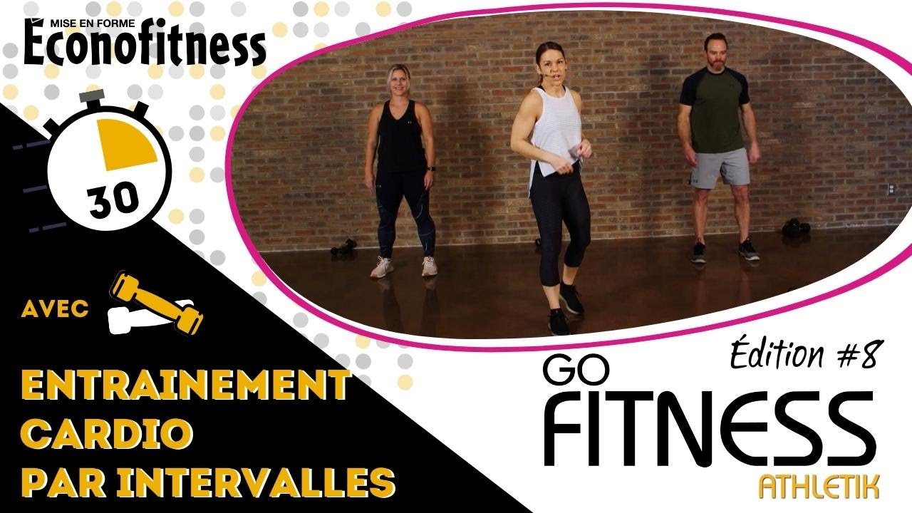 Entrainement Cardio Par Intervalles | 25 Minutes | Avec Poids | GoFitness ATHLETIK (Édition 8)