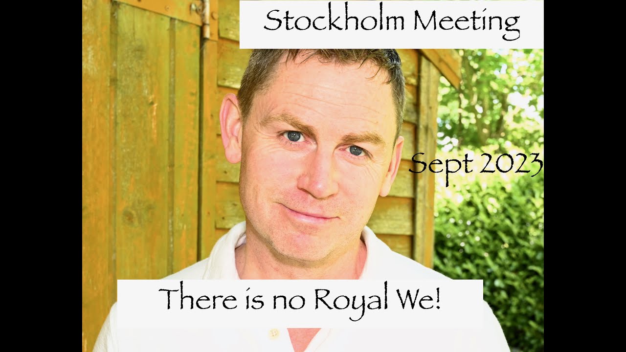 Stockholm Meeting Sept 2023 Pt 1