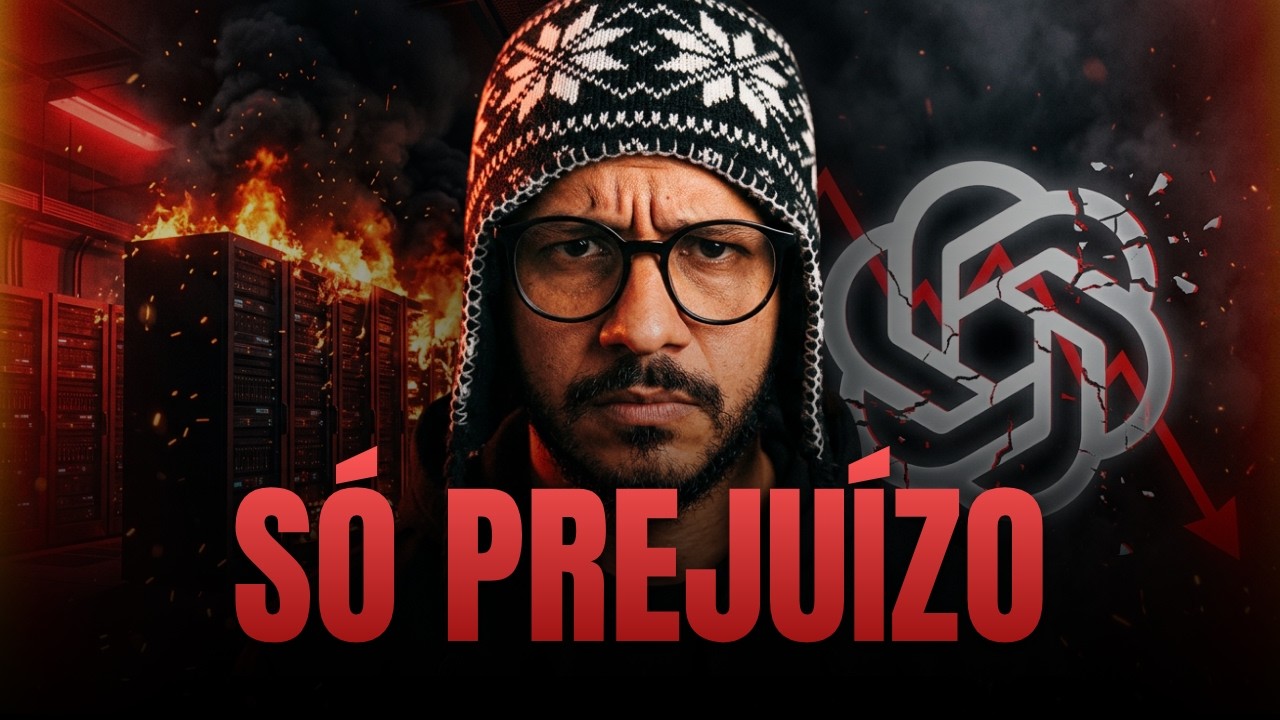 🚨 A BOLHA DA IA J&Aacute; ESTOUROU | E OS CEOs S&Oacute; N&Atilde;O TE CONTARAM AINDA