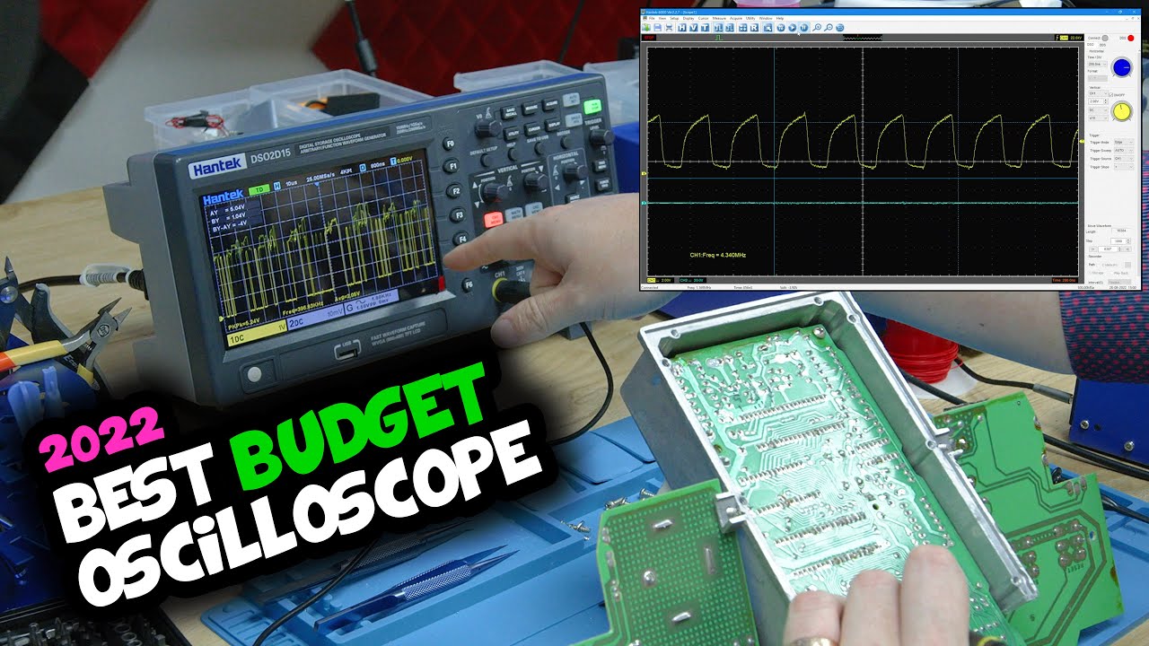 How Good Can A &pound;66 Oscilloscope Be? Best Beginner 2022 Hantek