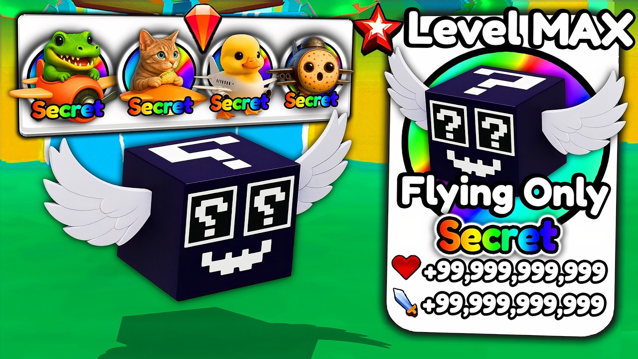 Starting Over as NOOB with FLYING ONLY SECRETS!