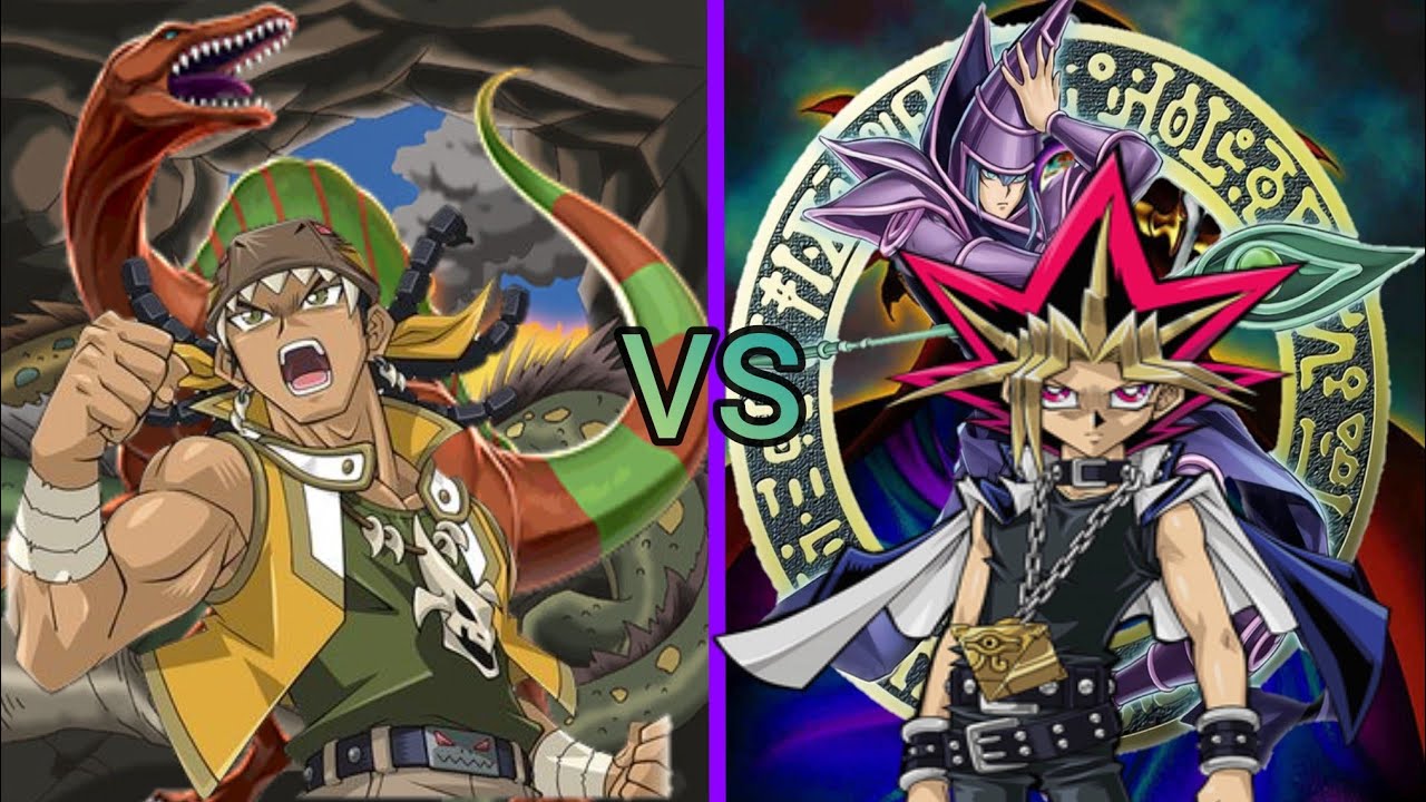 Yugioh!  DX2 duel -  Yami Yugi (atem) VS Tyranno Hassleberry