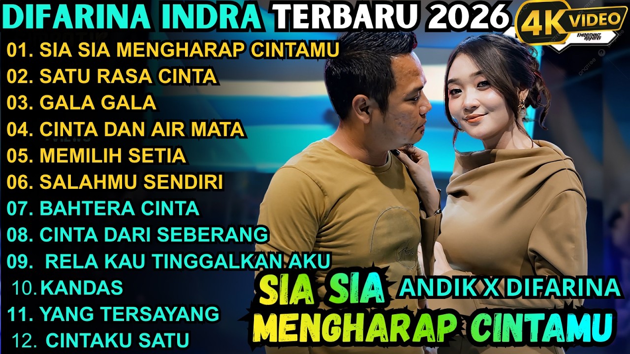 SIA SIA MEMGHARAP CINTAMU - SATU RASA CINTA - GALA GALA || OM ADELLA FULL ALBUM 2026
