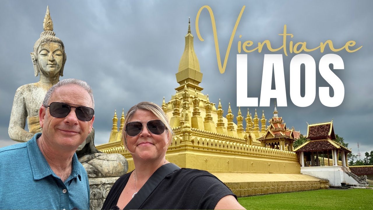 Vientiane, Laos - Staying at Crown Plaza, visit Buddah Park, Cost of Living, Wat Si Muang & Monk 101