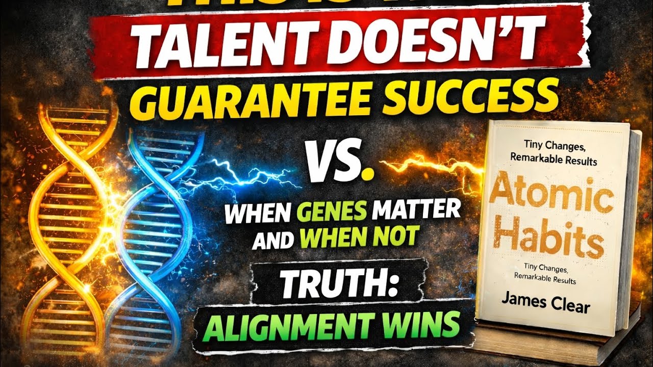 This Is Why Talent and Genes Don’t Guarantee Success - Alignment Does | Atomic Habits Chapter 18 
