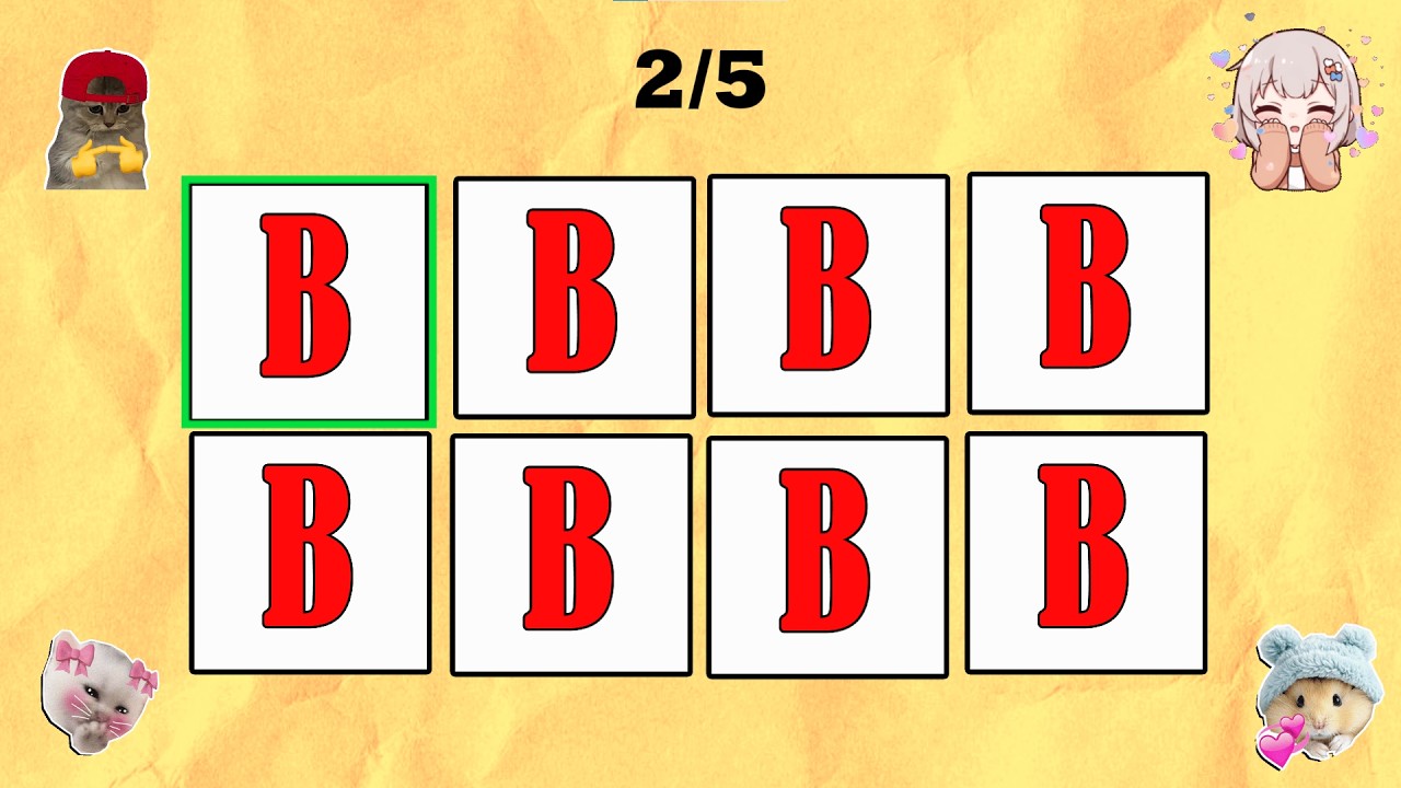Say The Word On Beat Challenge / numbers and letters / Level 1 - 5 // Level Easy to Insane