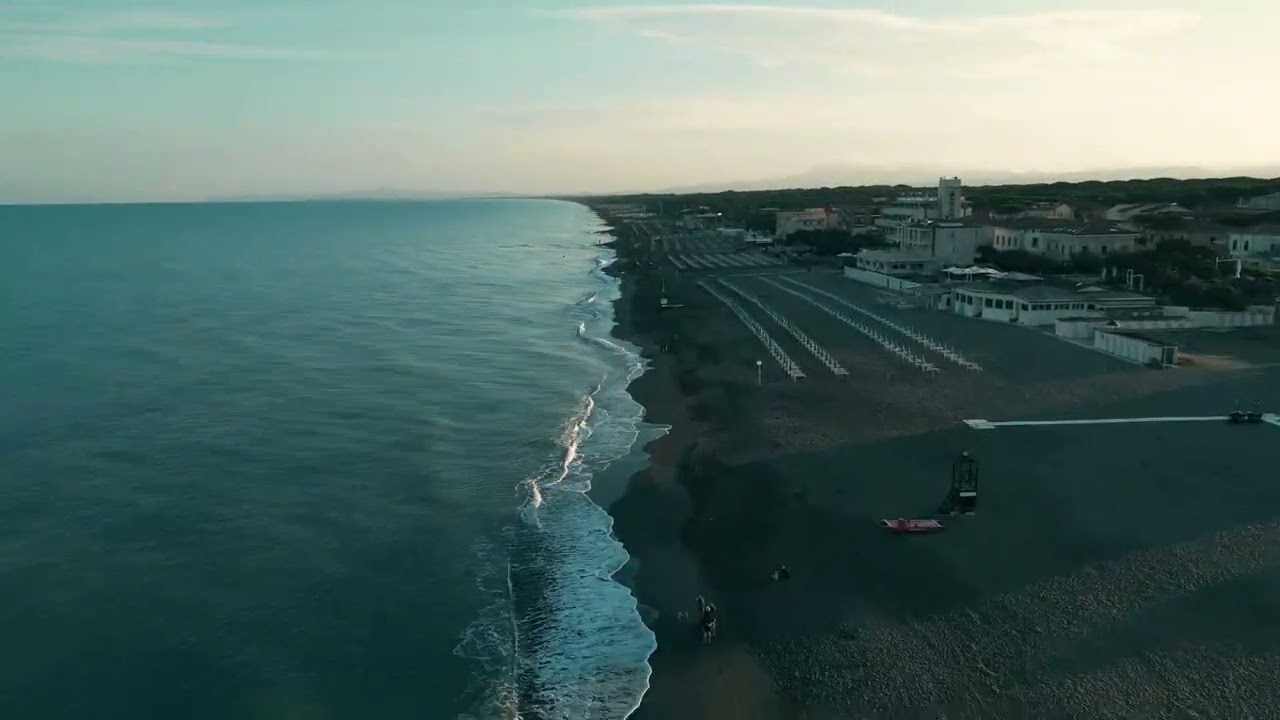 Drone dji Marina di Castagneto Carducci