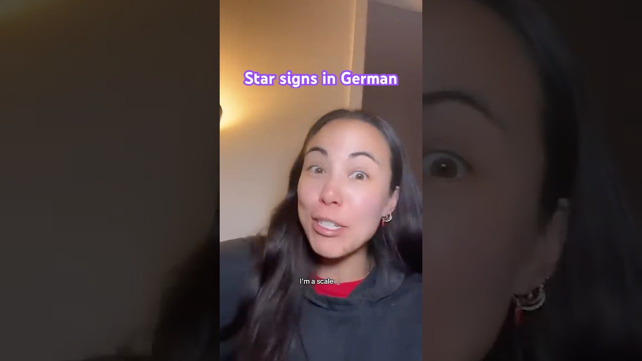 What&rsquo;s your star sign in German? #deutschlernen #learngerman #astrology