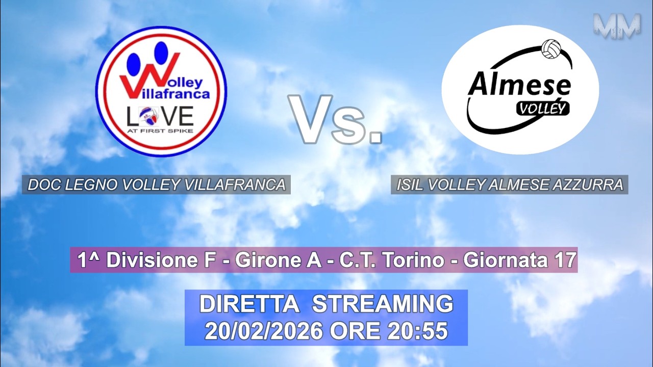 DIRETTA ZERØ -  DOC LEGNO VOLLEY VILLAFRANCA Vs. ISIL VOLLEY ALMESE AZZURRA