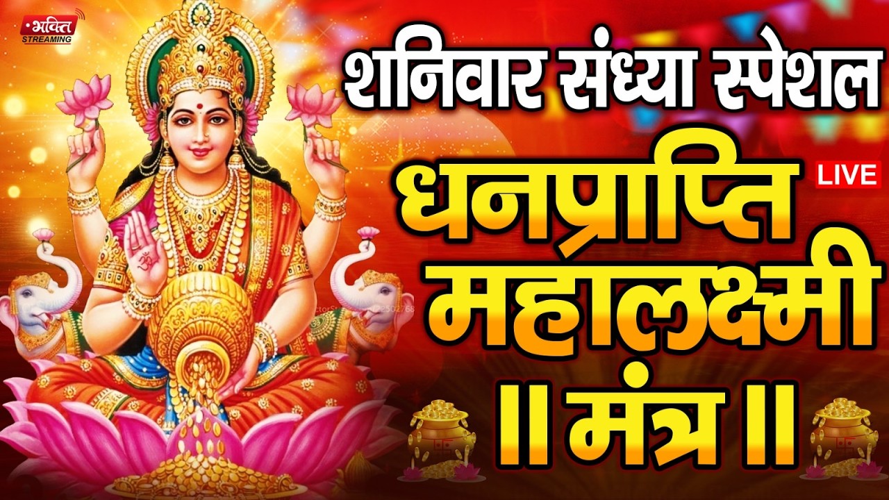 महालक्ष्मी का चमत्कारी धनप्राप्ति महालक्ष्मी मंत्र : ॐ महालक्ष्मी नमो नमः | विष्णु लक्ष्मी महा मंत्र