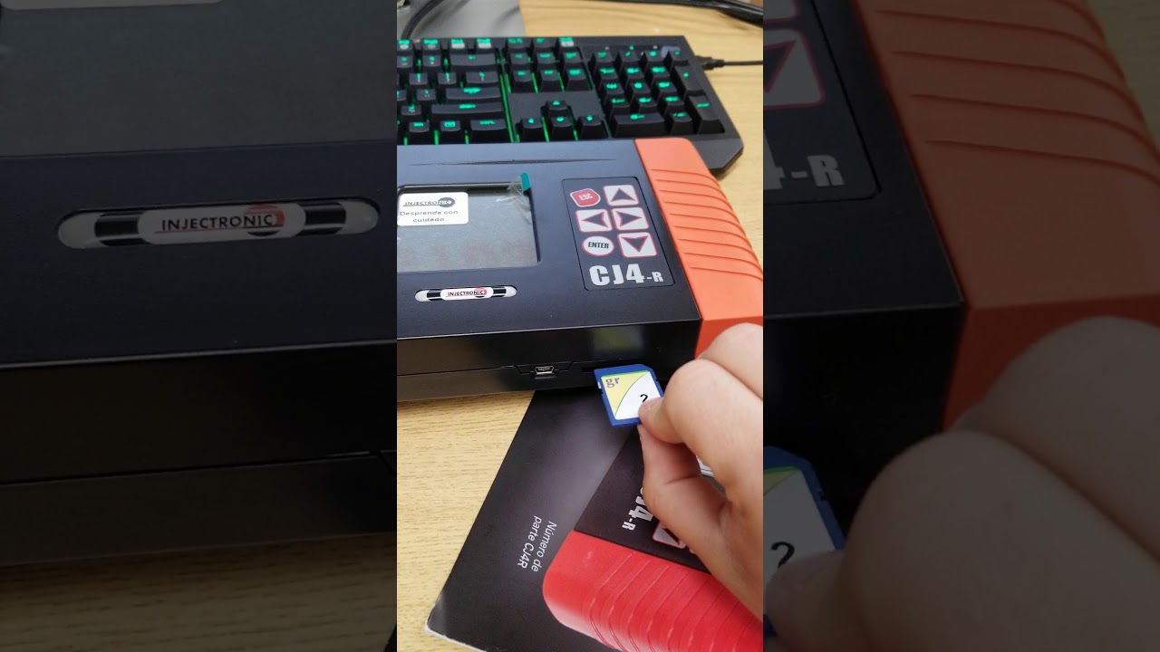 Update CJ4R scantool by Injectronic