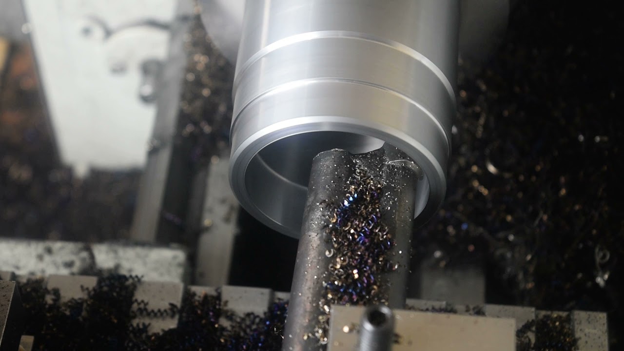 Boring and Chip Breaking on a Hobby CNC Lathe