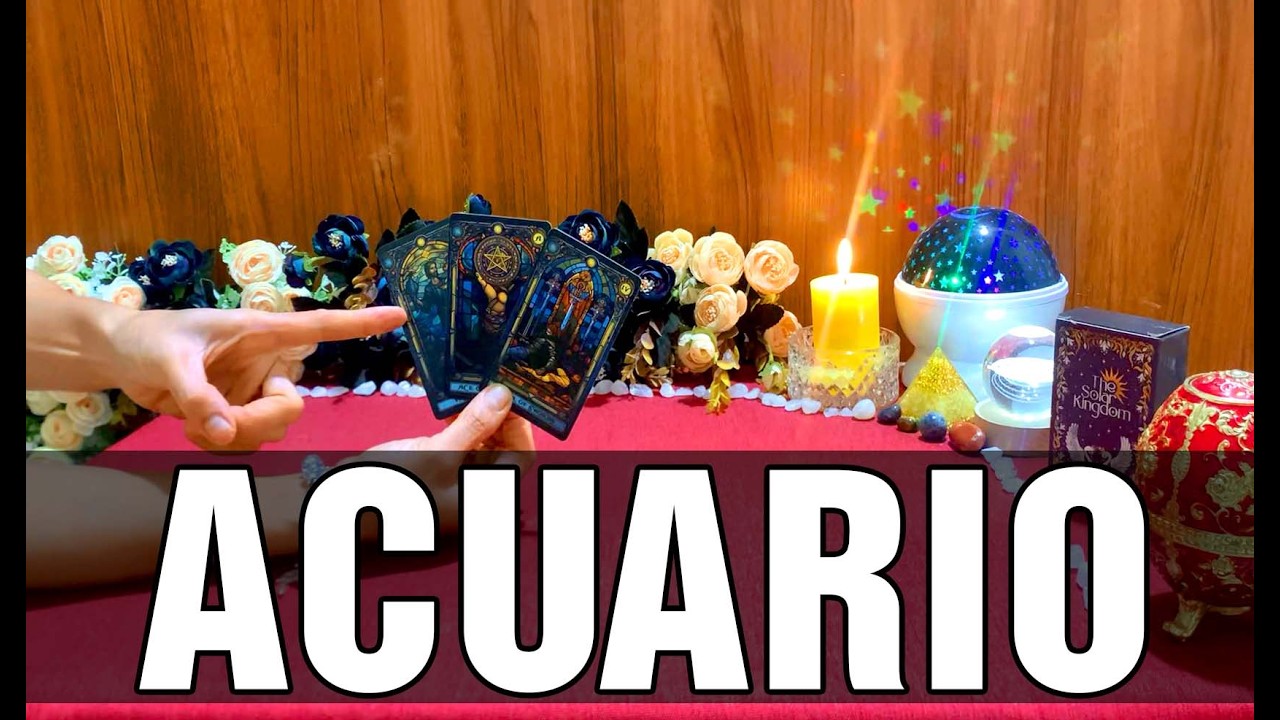 ACUARIO UNA GRAN SORPRESA LLEGA A TU VIDA DIOS TE ENTREGA ALGO INCREÍBLE Y ESA PERSONA BUSCA TU AMOR