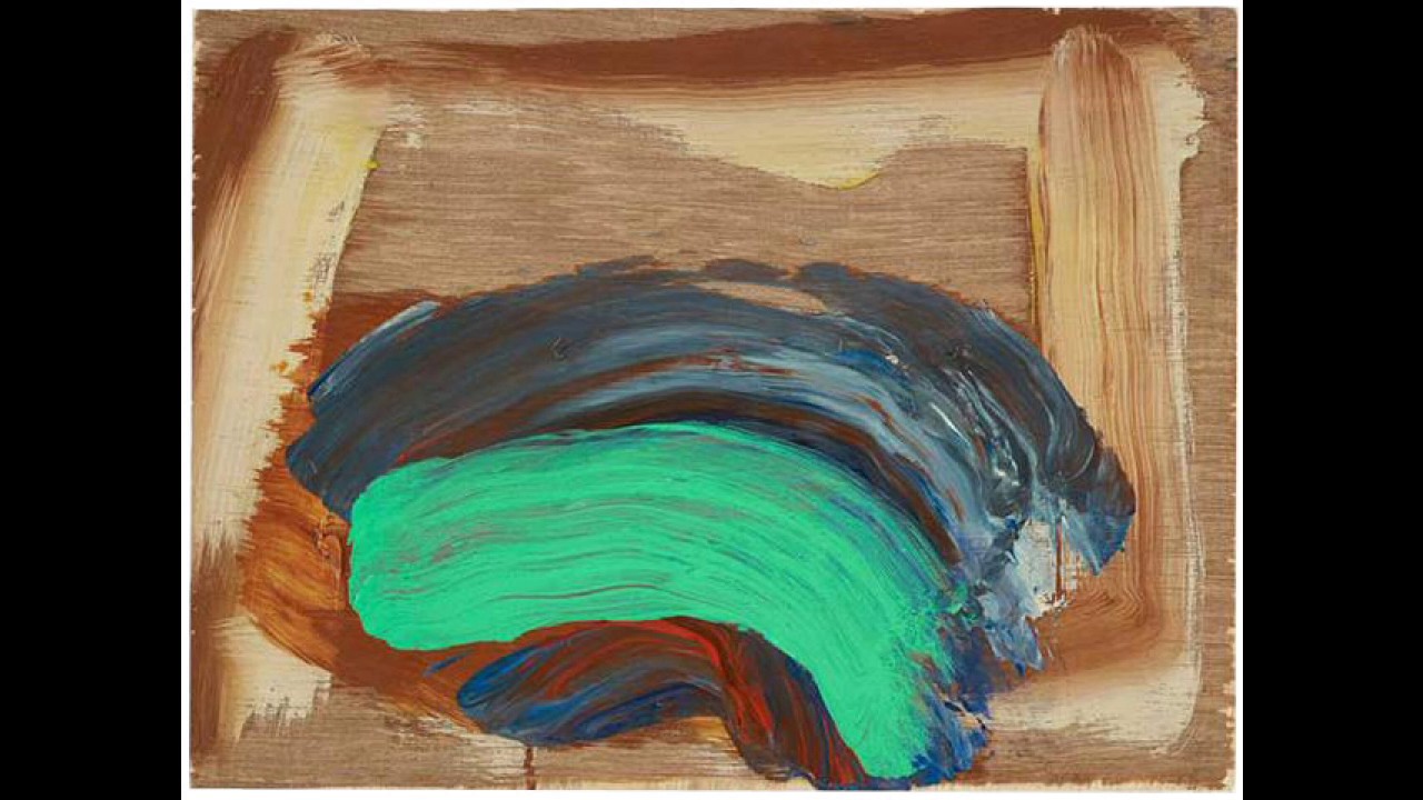 Howard Hodgkin 霍華德·霍奇金 (1932) Abstract Expressionism Contemporary British