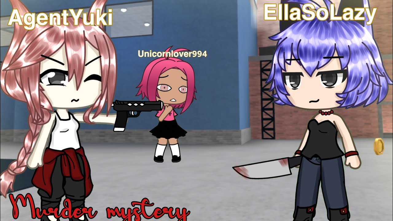 Murder Mystery 2 Roblox in Gacha life - Gacha life Mini Movie (GLMM) gacha life