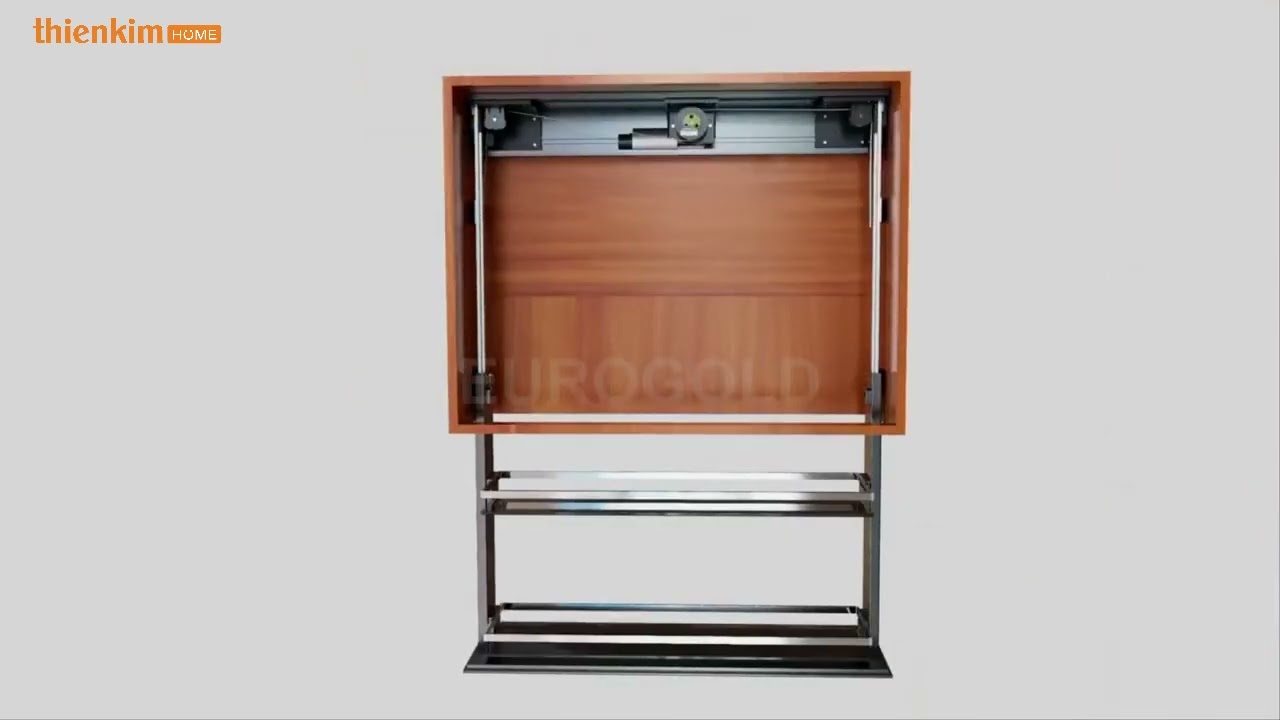 Cách lắp đặt giá bát nâng hạ điện Eurogold đúng chuẩn kỹ thuật