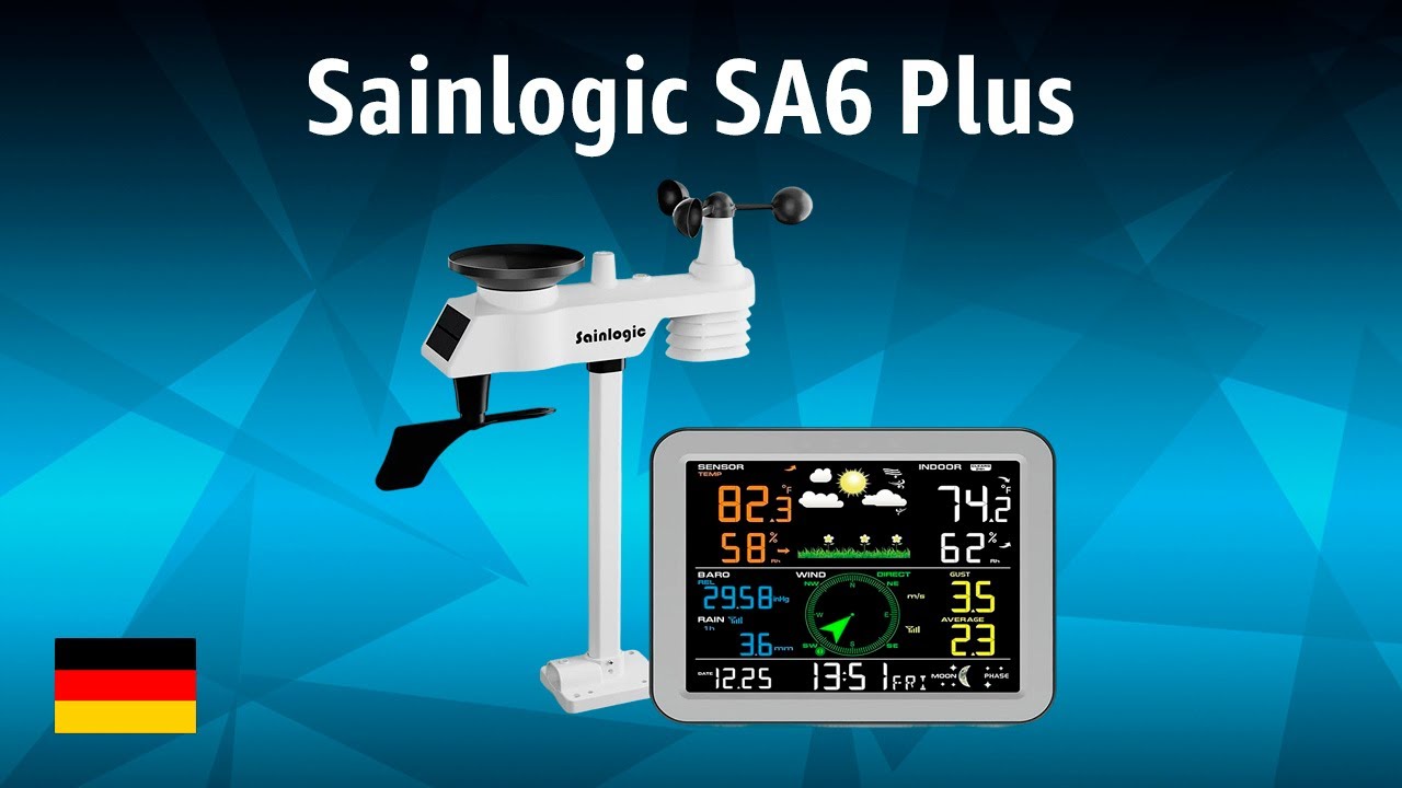 Wetterstation Sainlogic SA6 Plus | TEST | Deutsch