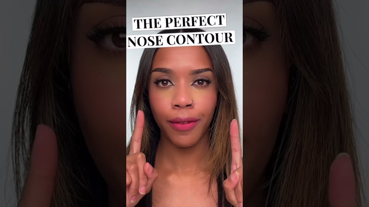 THE PERFECT NOSE CONTOUR 👃