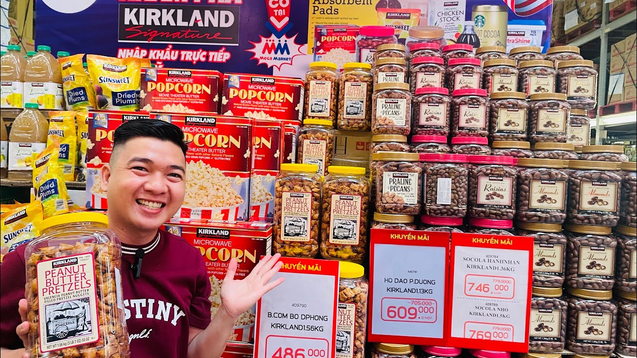 SIÊU THỊ COSTCO Ở SAIGON Bánh Kẹo MỸ Hàng Trăm Loại Xã Hàng Giá Quá Rẻ