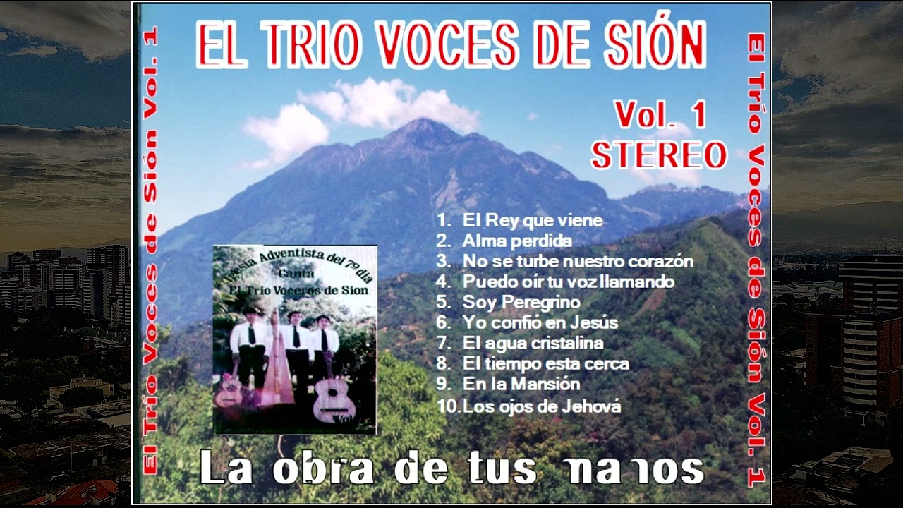 TRIO VOCES DE SION VOL. 1 CD COMPLETO