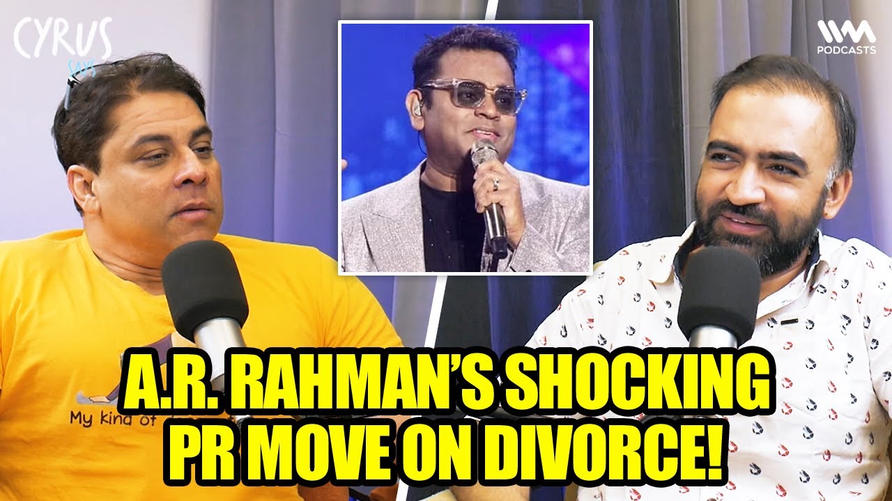 A.R. Rahman&rsquo;s Shocking PR Move on Divorce! | AMA ft. Punit Pania
