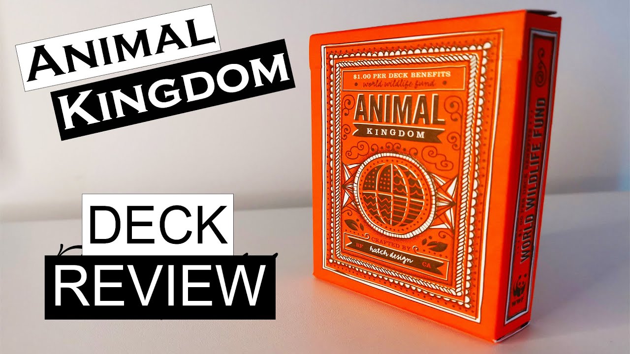 Animal Kingdom playing cards review