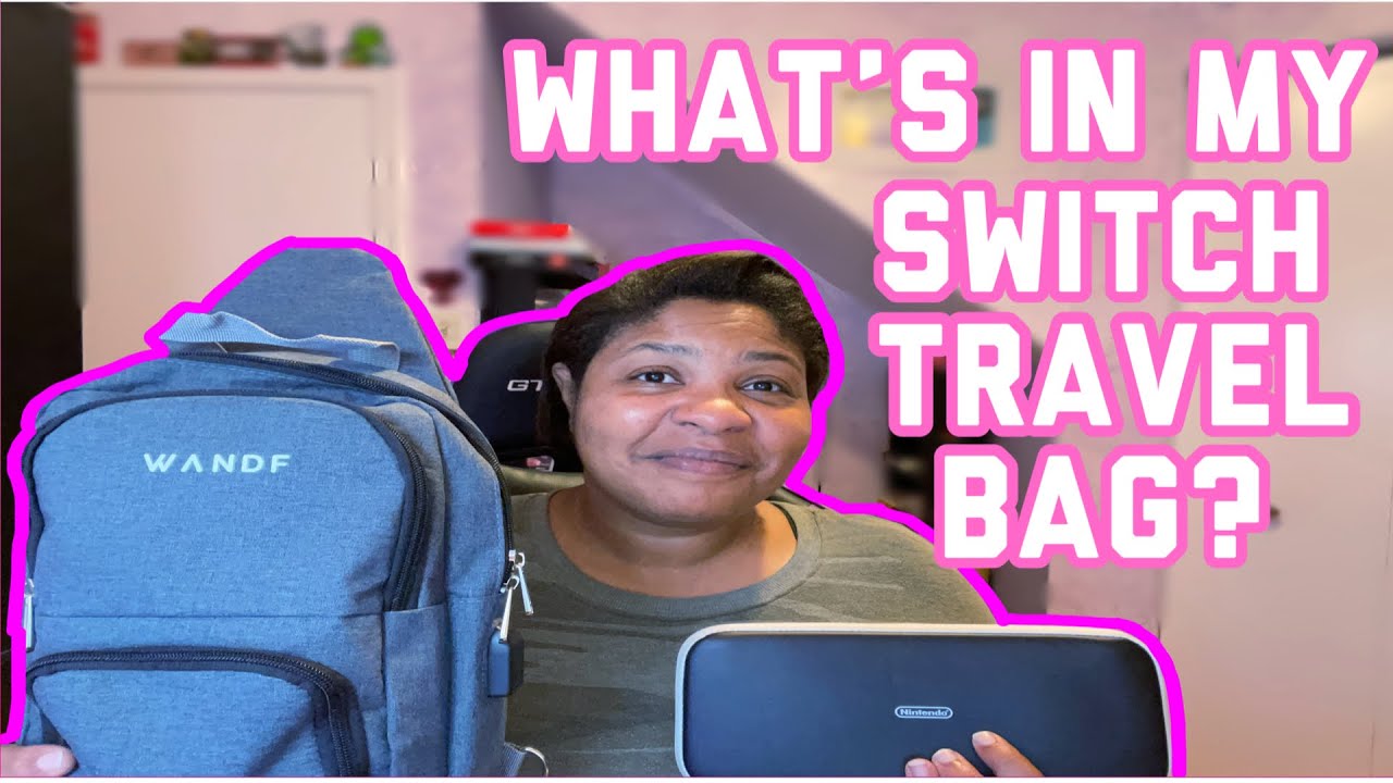 What’s in My Nintendo Switch Bag |  WANDF Switch Travel Bag