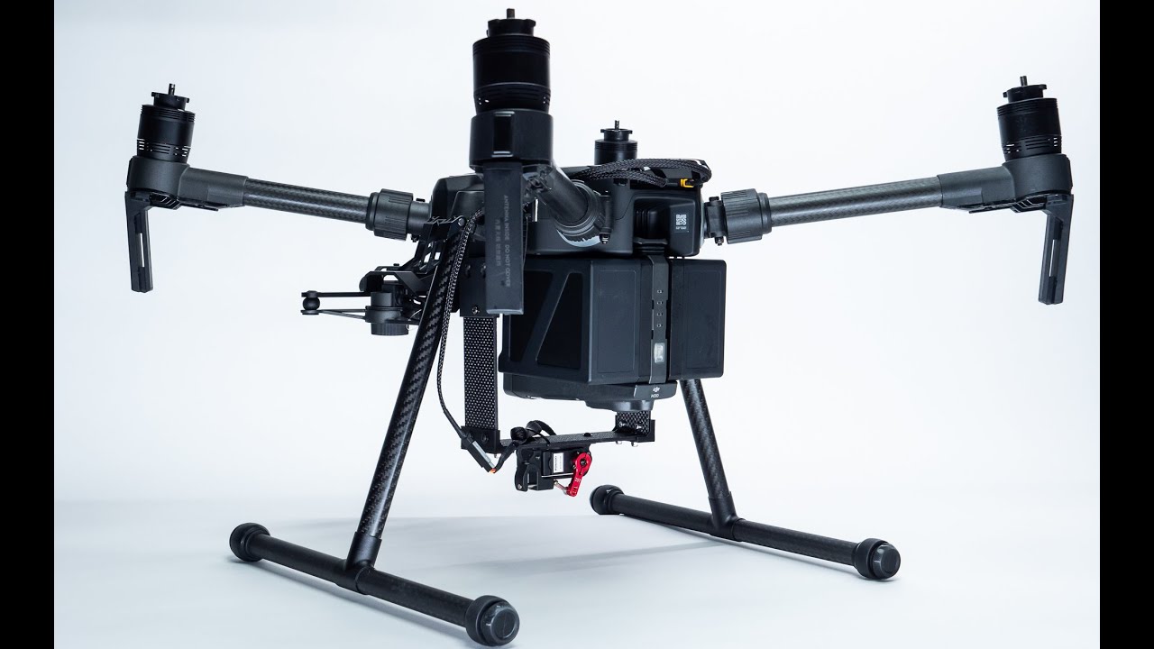 DJI Matrice 210 Carbon Fiber Payload Release Dropper Kit