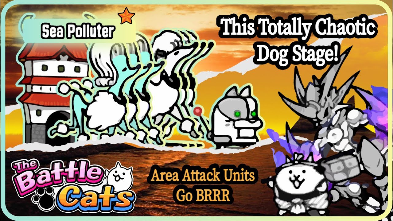 Government Watchdog 1 Crown | Sea Polluter | Stories of Legend | The Battle Cats |  No Gacha