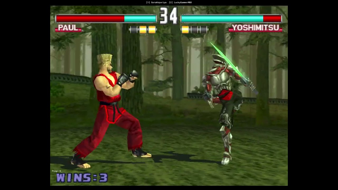 Tekken 3 Online Gorkhapuriya VS Lucky FT10 Match