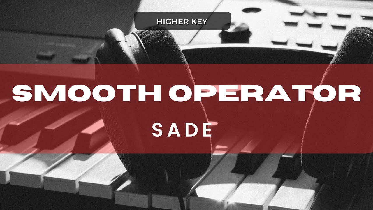 Smooth Operator - Sade (Acoustic Karaoke) Higher Key