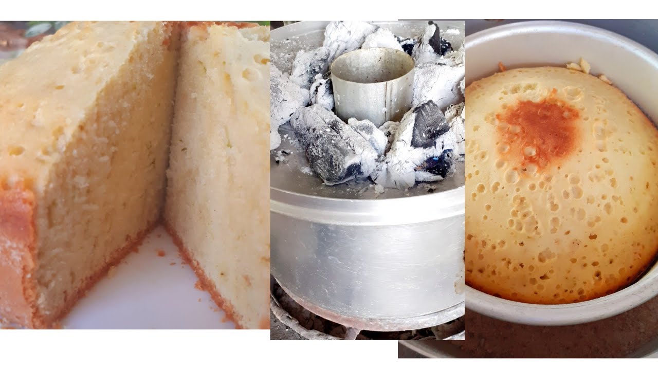Jinsi Ya Kupika Keki Kwenye Jiko La Mkaa #1/How To Bake Cake In Charcoal Stove