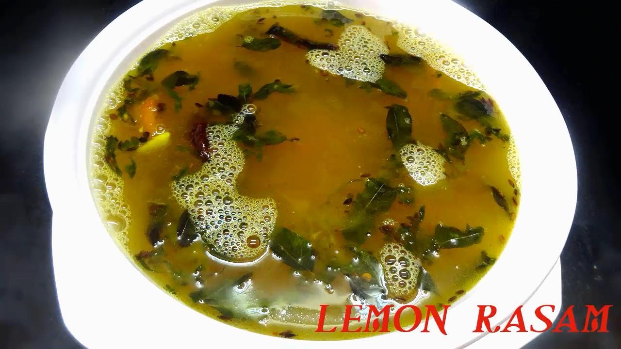Lemon Rasam Nimmakaya Charu (నిమ్మకాయ చారు)