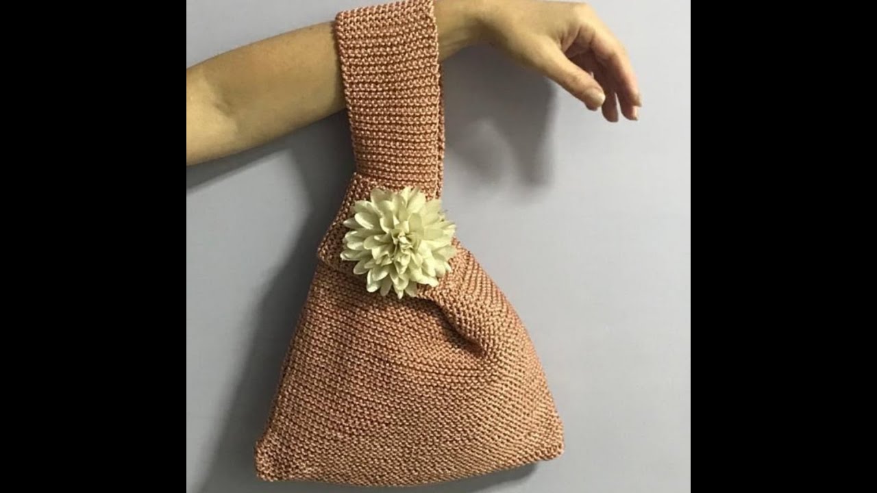Borsa ai ferri: perfetta per ogni occasione👜🧶 Tutorial semplice e raffinato 😉