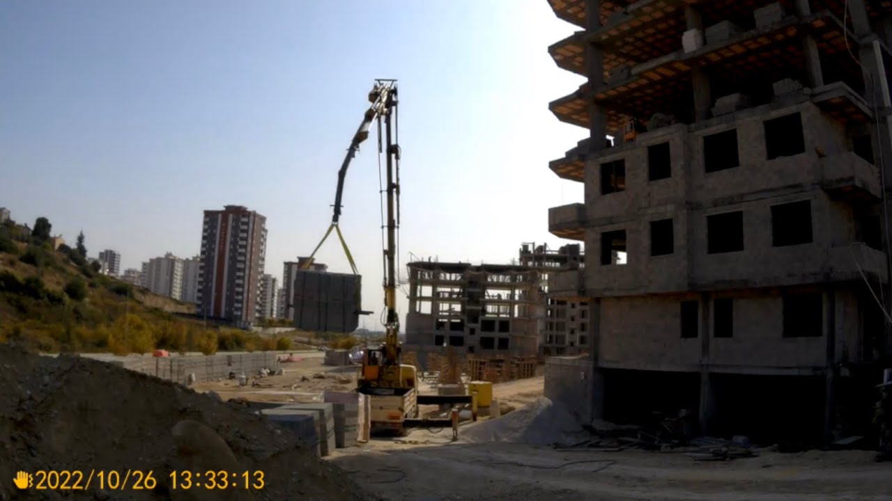 35 Ton Çift Kırma 10. Kat Bims Atma 5+5  Yaşar Vinç