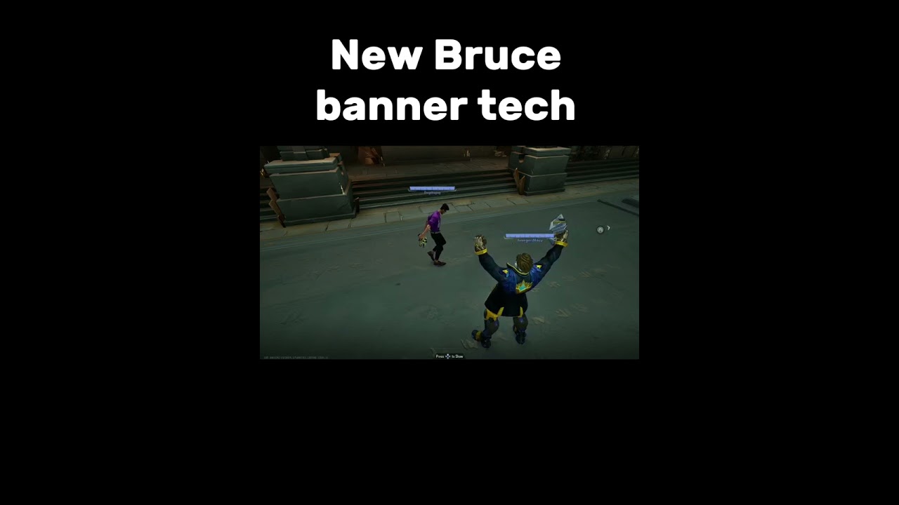New Bruce Banner tech #marvelrivals 