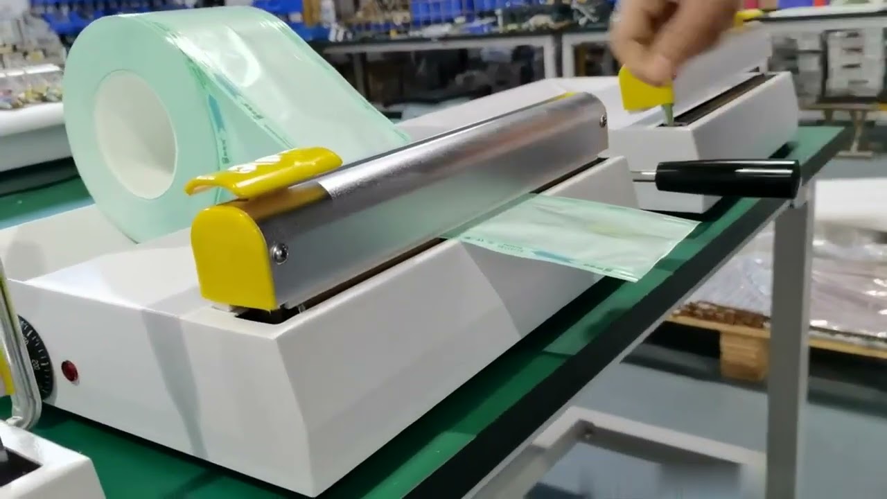 How to Use SDseal-h1 Manual Medical Sealing Machine | SADA Medical Pouch Sealer Demo#sadamedical