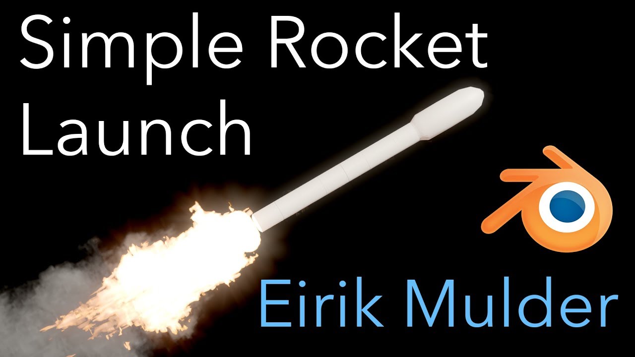 Simple Rocket Launch Tutorial in Blender