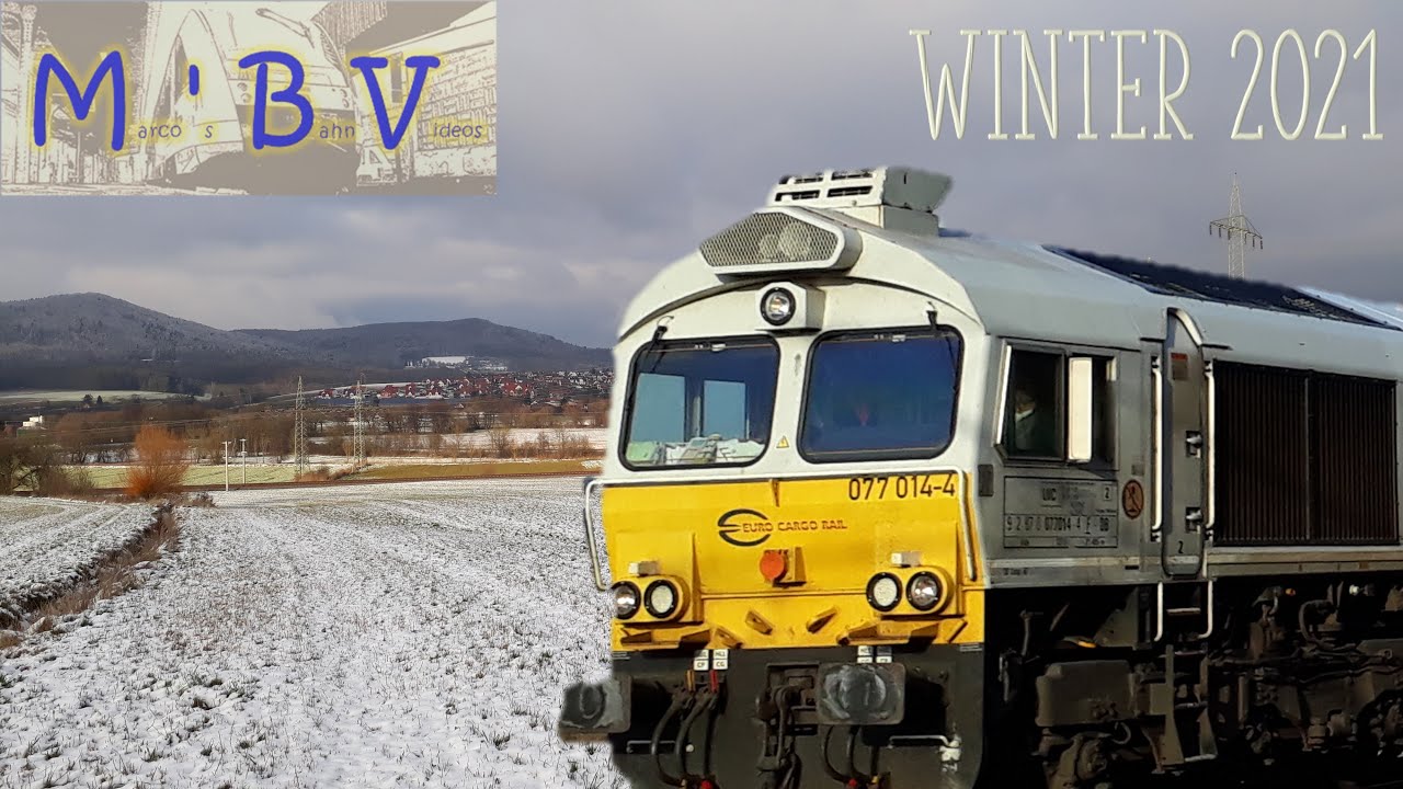 Schnee in Franken – 1440er und Güterzug 50832 in der Winterlandschaft des Januar 2021 [S1 Nürnberg]