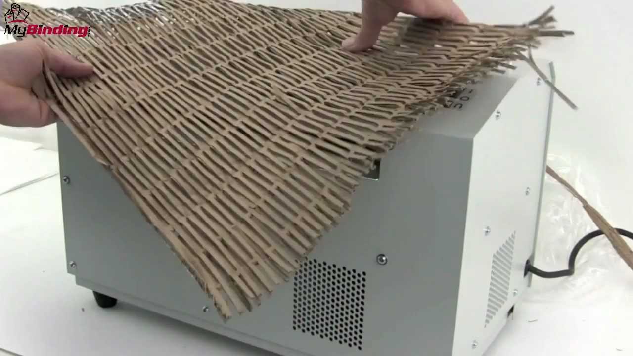 Intimus PacMate Cardboard Shredder Demo
