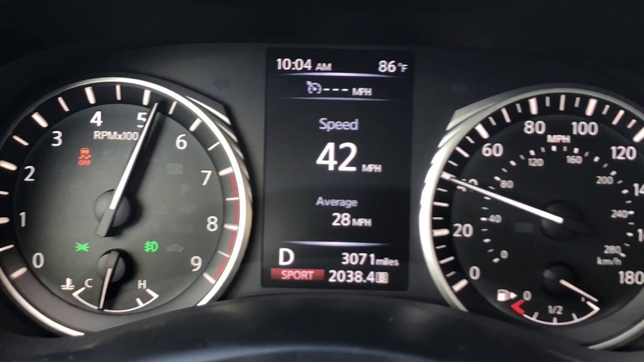 2018 Infiniti Q50 RWD 3.0L Twin Turbo V6 0-80 MPH