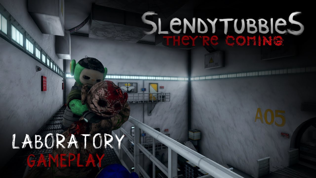 Slendytubbies: They're coming - Демонстрация геймплея #2