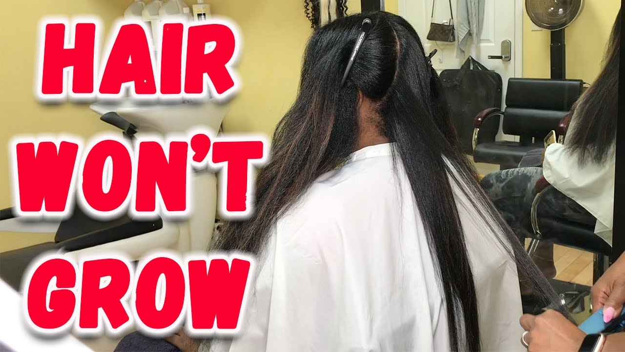 What To Do When Your Hair Won't Grow or Stops Growing At A Certain Length